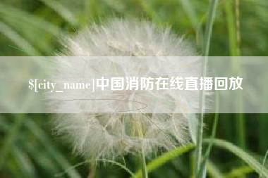 益阳中国消防在线直播回放