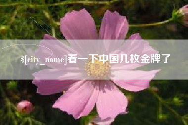 益阳看一下中国几枚金牌了