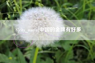 益阳中国的金牌有好多