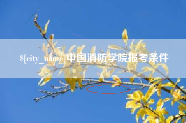 益阳中国消防学院报考条件