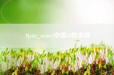 益阳中国18枚金牌