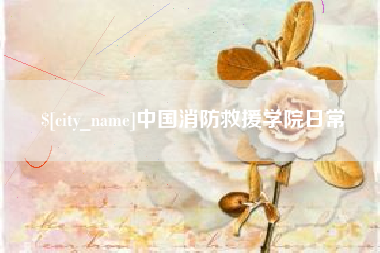 益阳中国消防救援学院日常