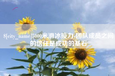 益阳5000米滑冰接力-团队成员之间的信任是成功的基石