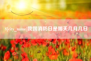 益阳我国消防日是哪天几月几日