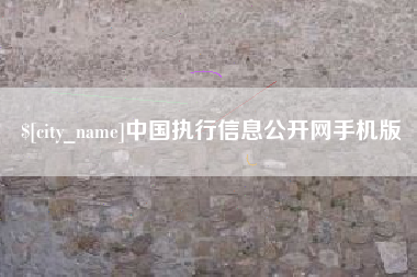 益阳中国执行信息公开网手机版