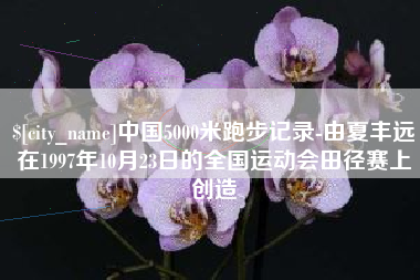 益阳中国5000米跑步记录-由夏丰远在1997年10月23日的全国运动会田径赛上创造
