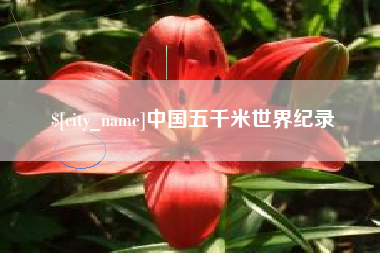 益阳中国五千米世界纪录