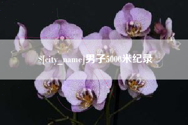 益阳男子5000米纪录