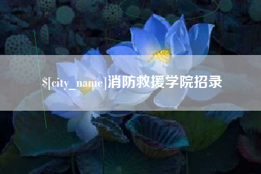 益阳消防救援学院招录