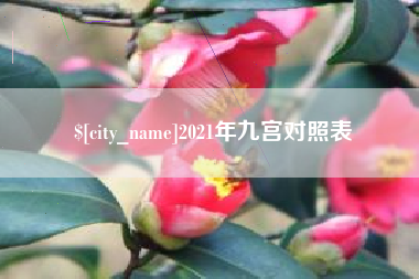 益阳2021年九宫对照表